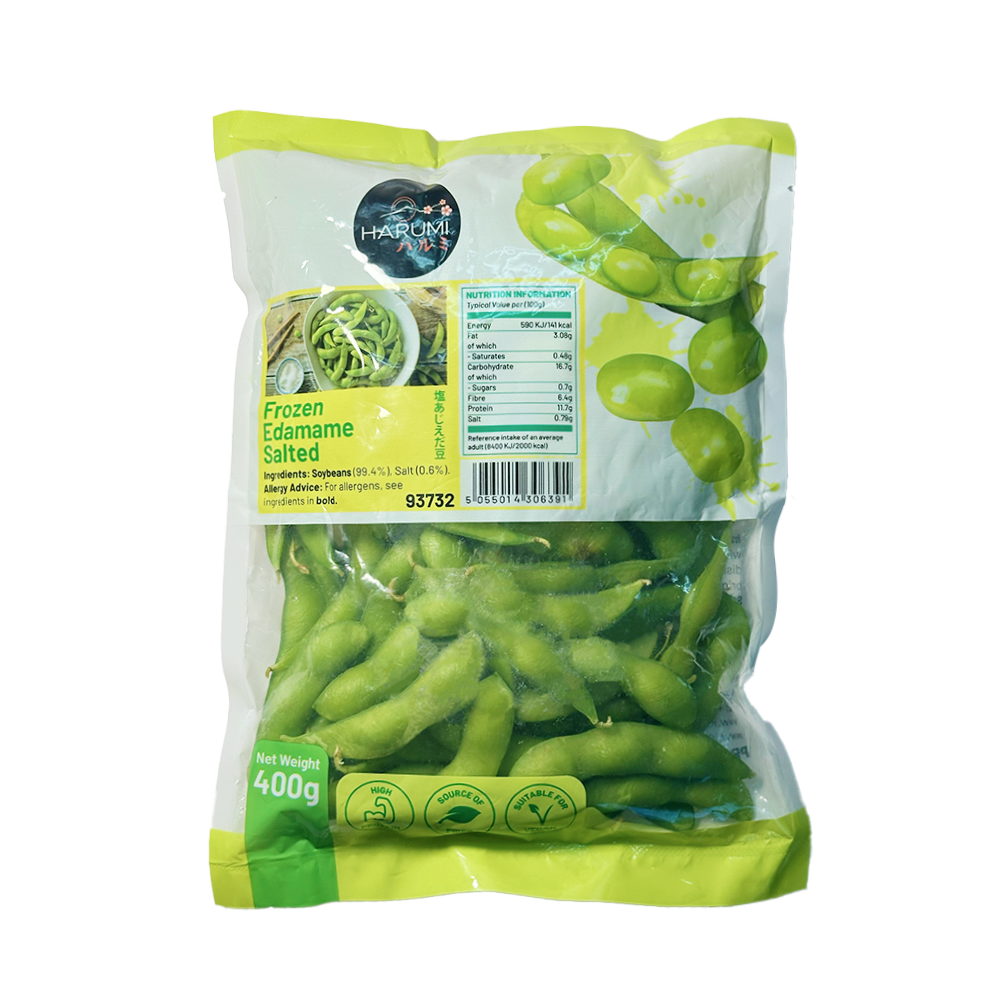 HARUMI Frozen Edamame Salted 400g (Case 10)