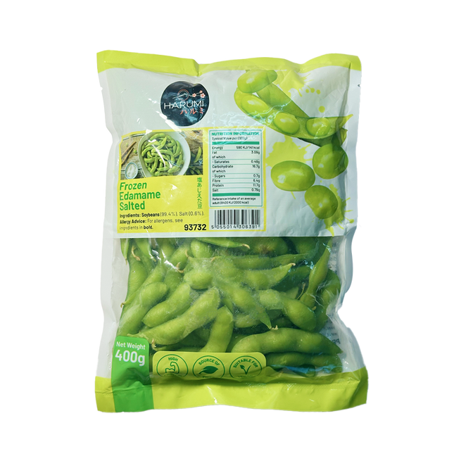 HARUMI Frozen Edamame Salted 400g (Case 10)
