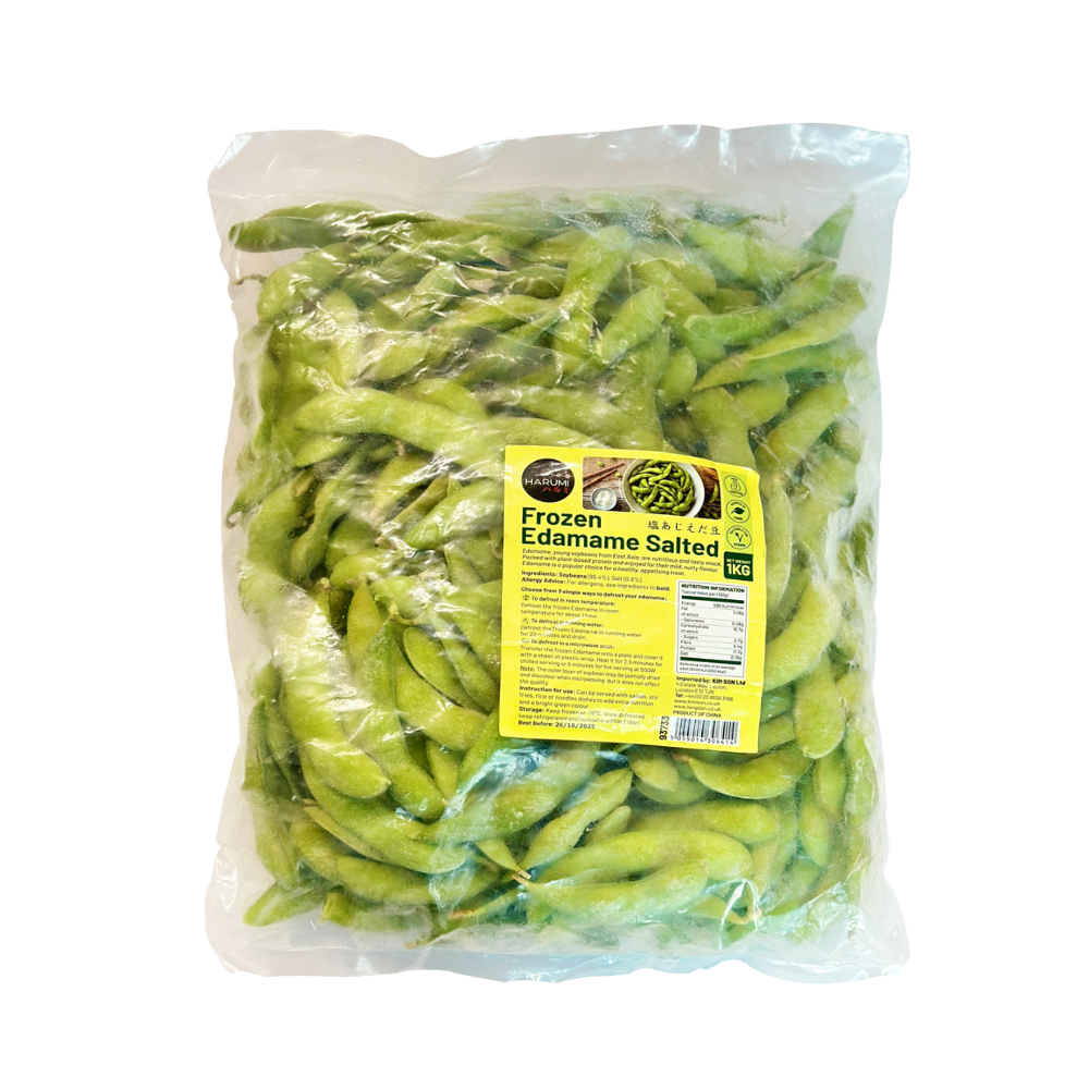HARUMI Frozen Edamame Salted 1kg (Case 10)