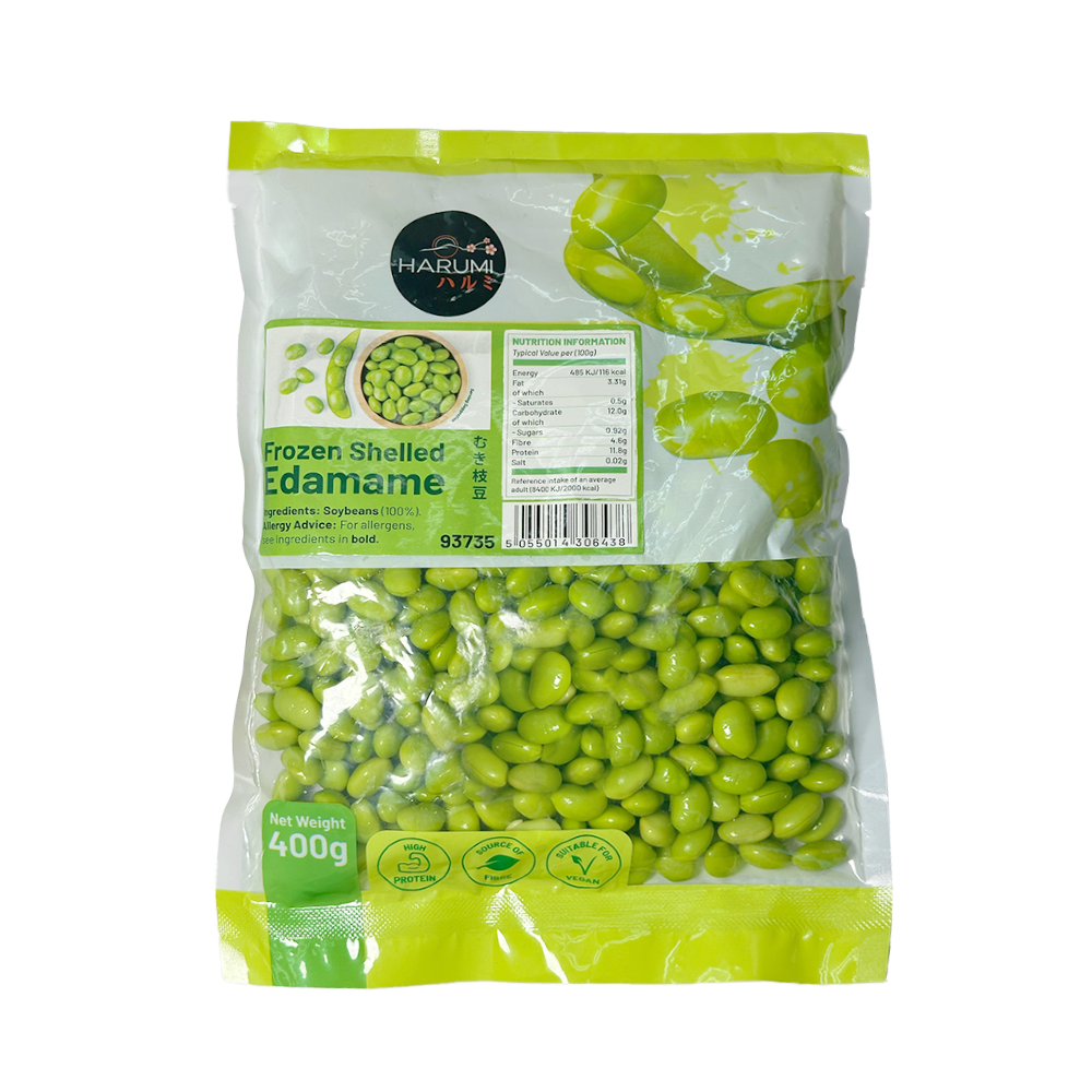 HARUMI Frozen Shelled Edamame 400g (Case 10)