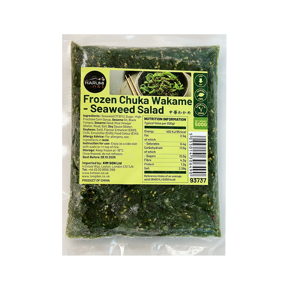 HARUMI Frozen Chuka Wakame - Seaweed Salad 500g (Case 20)