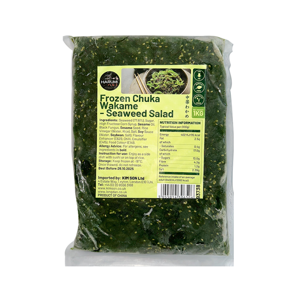 HARUMI Frozen Chuka Wakame - Seaweed Salad 1kg (Case 10)