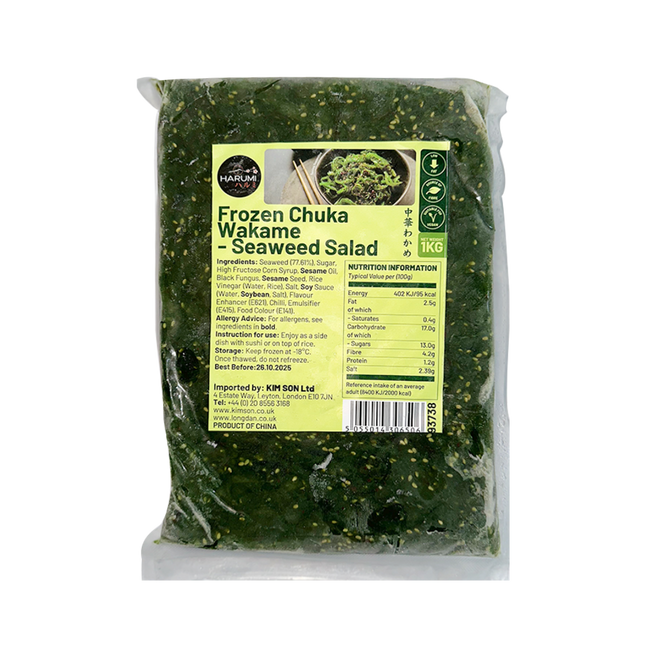 HARUMI Frozen Chuka Wakame - Seaweed Salad 1kg (Case 10)
