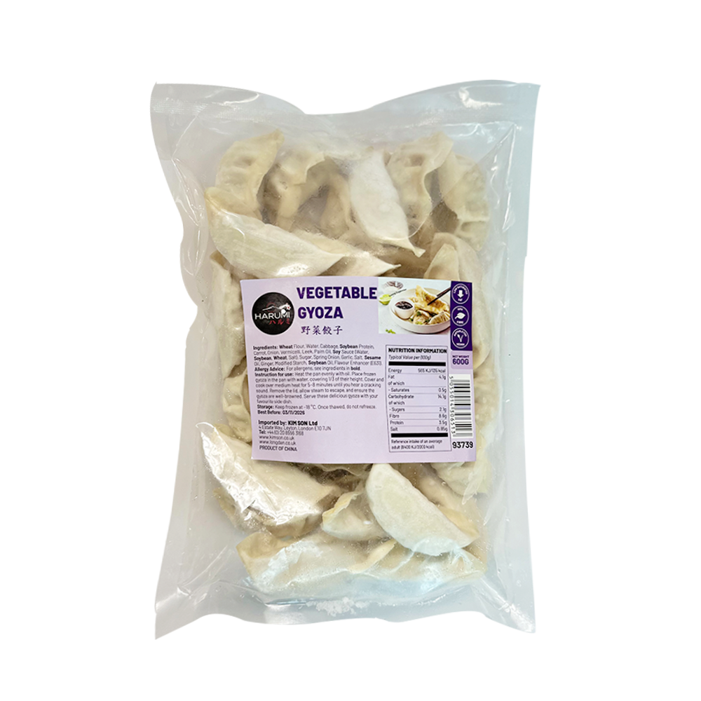 HARUMI Vegetable Gyoza 600g (Case 10)
