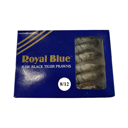 Royal Blue Black Tiger HOSO 8/12 600g net (1kg Gr) (Case 10)