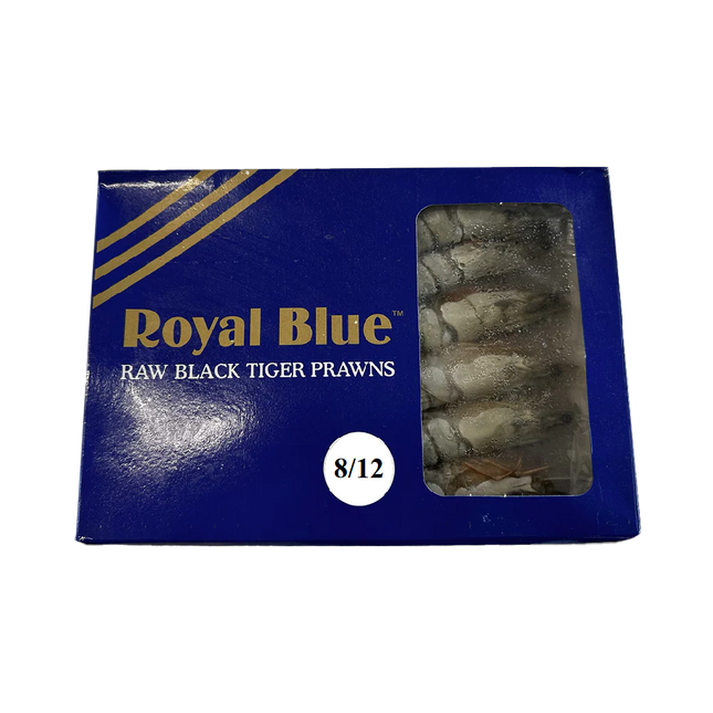 Royal Blue Black Tiger HOSO 8/12 600g net (1kg Gr) (Case 10)