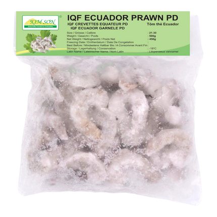 Kim Son Ecuador PD IQF 21/30 450gnet (Case 20)