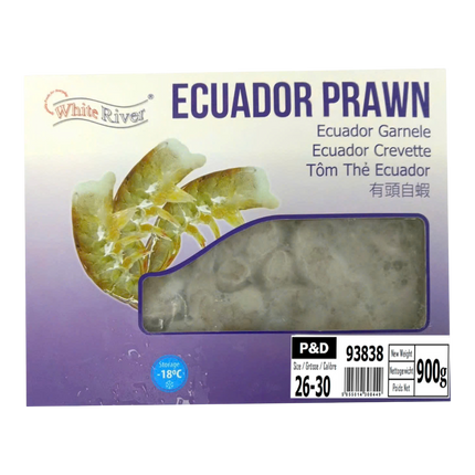White River Ecuador Block P&D 26/30 900g net (Case 10)