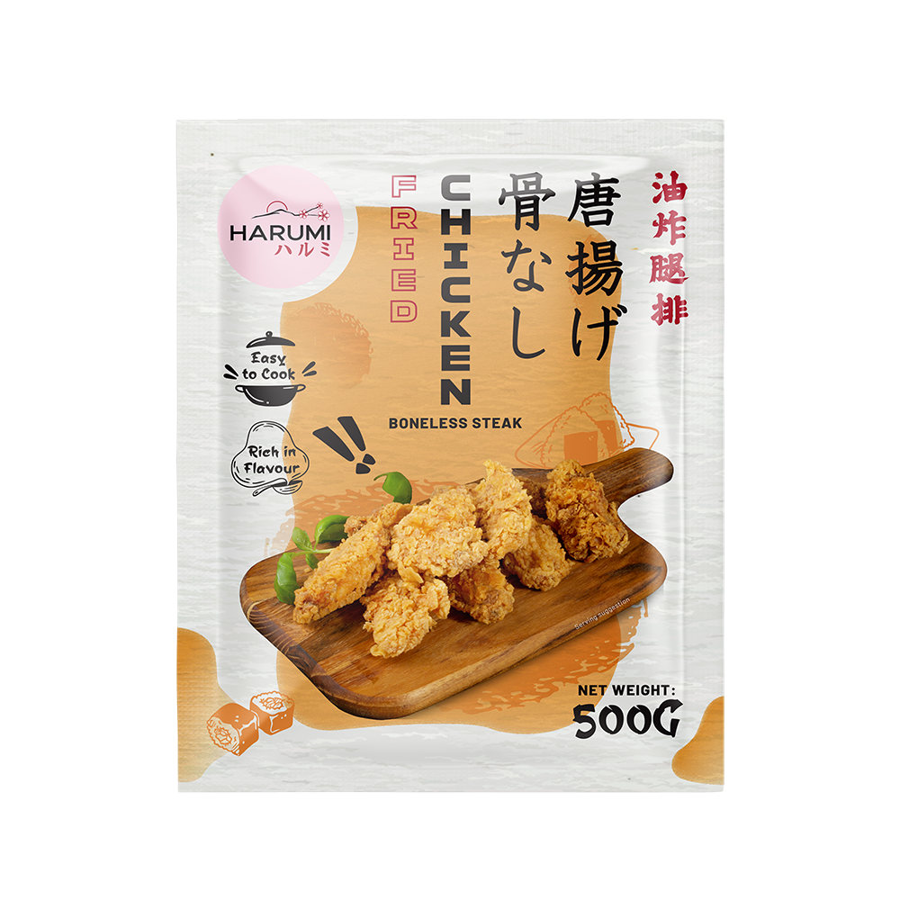HARUMI Fried Boneless Chicken Thigh 500g (Frozen) (Case 10)