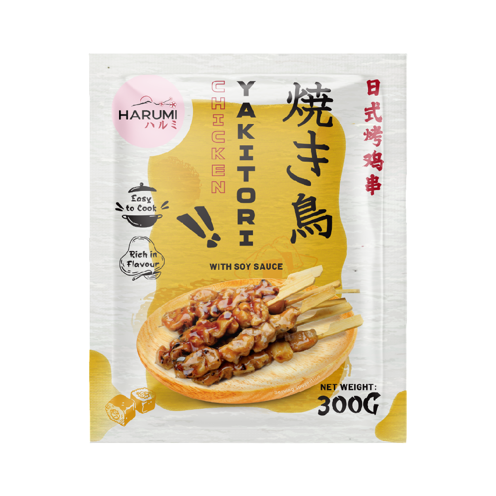 HARUMI Chicken Yakitori 300g (Frozen) (Case 20)