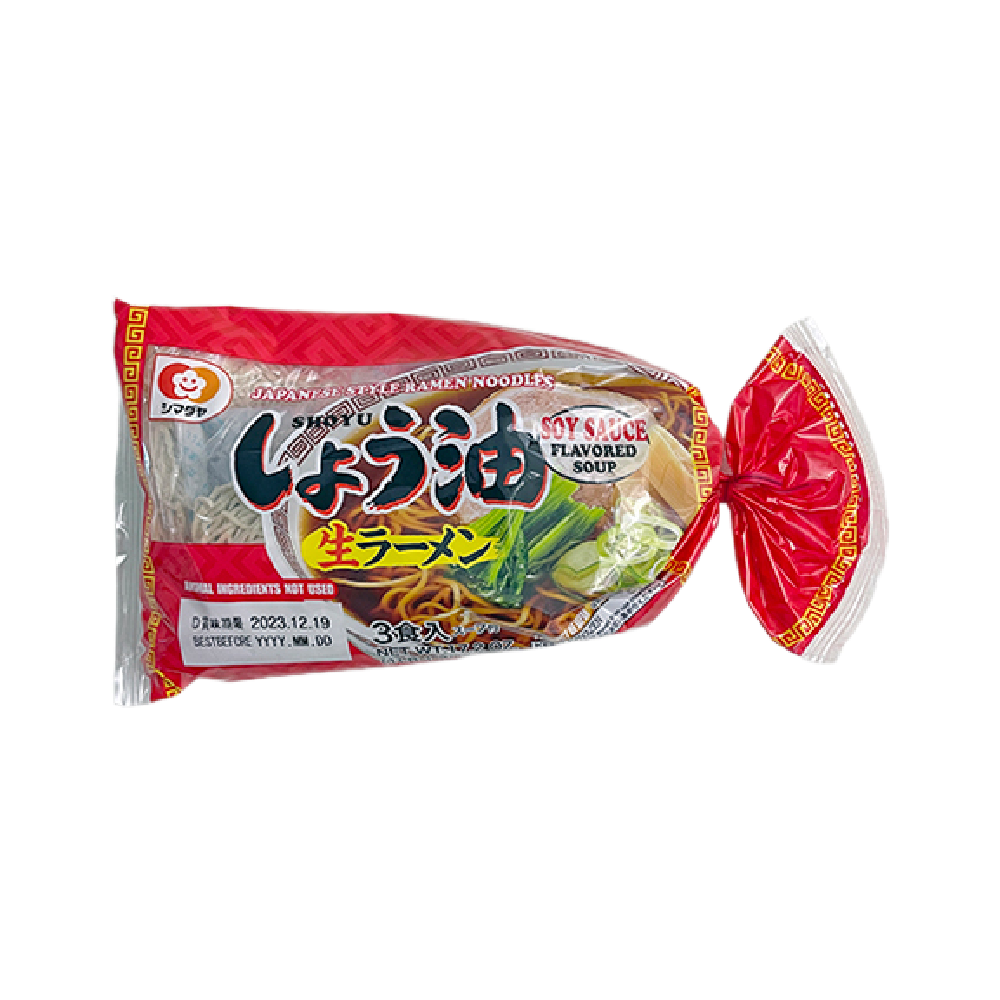 SHIMADAYA 3shoku Shoyu Ramen (3pcs) 489g (Case 20)