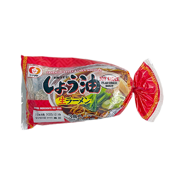 SHIMADAYA 3shoku Shoyu Ramen (3pcs) 489g (Case 20)