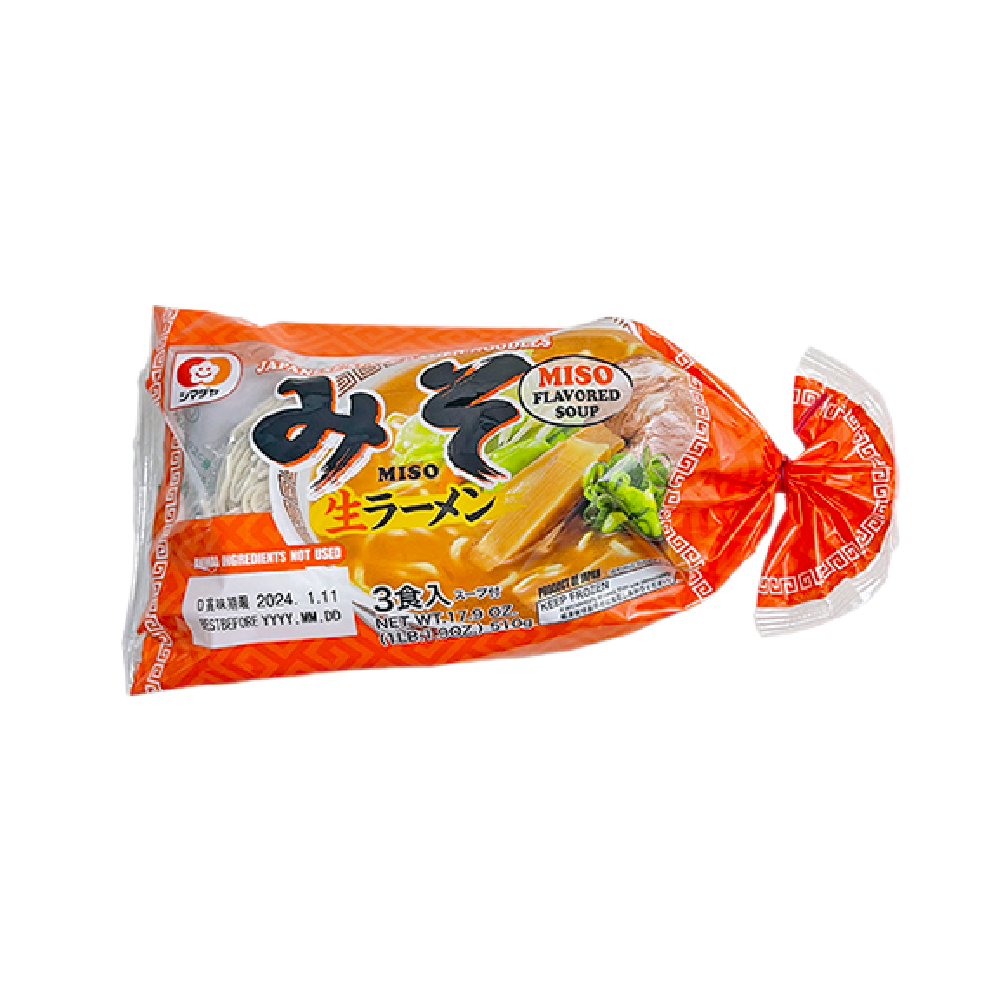 SHIMADAYA 3shoku Miso Ramen (3pcs) 510g (Case 20)