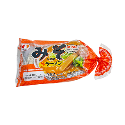 SHIMADAYA 3shoku Miso Ramen (3pcs) 510g (Case 20)