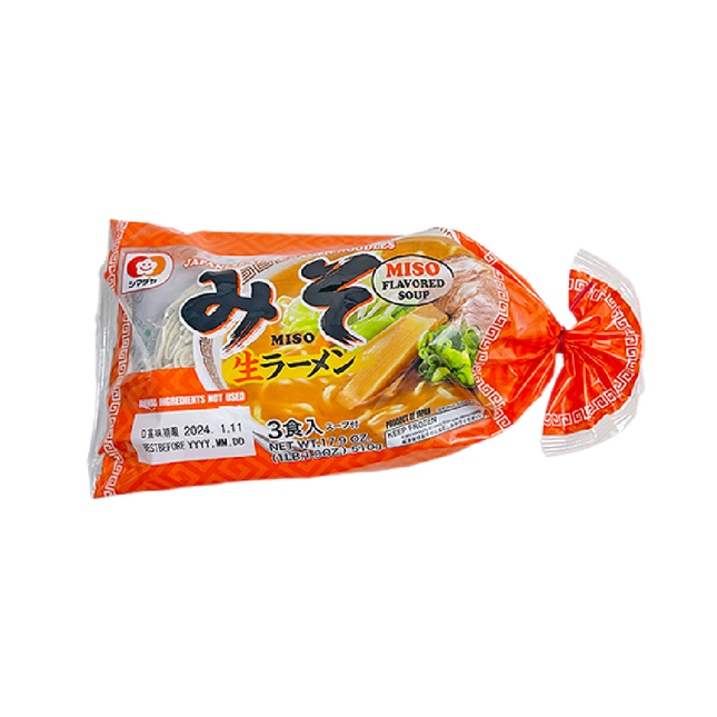 SHIMADAYA 3shoku Miso Ramen (3pcs) 510g (Case 20)