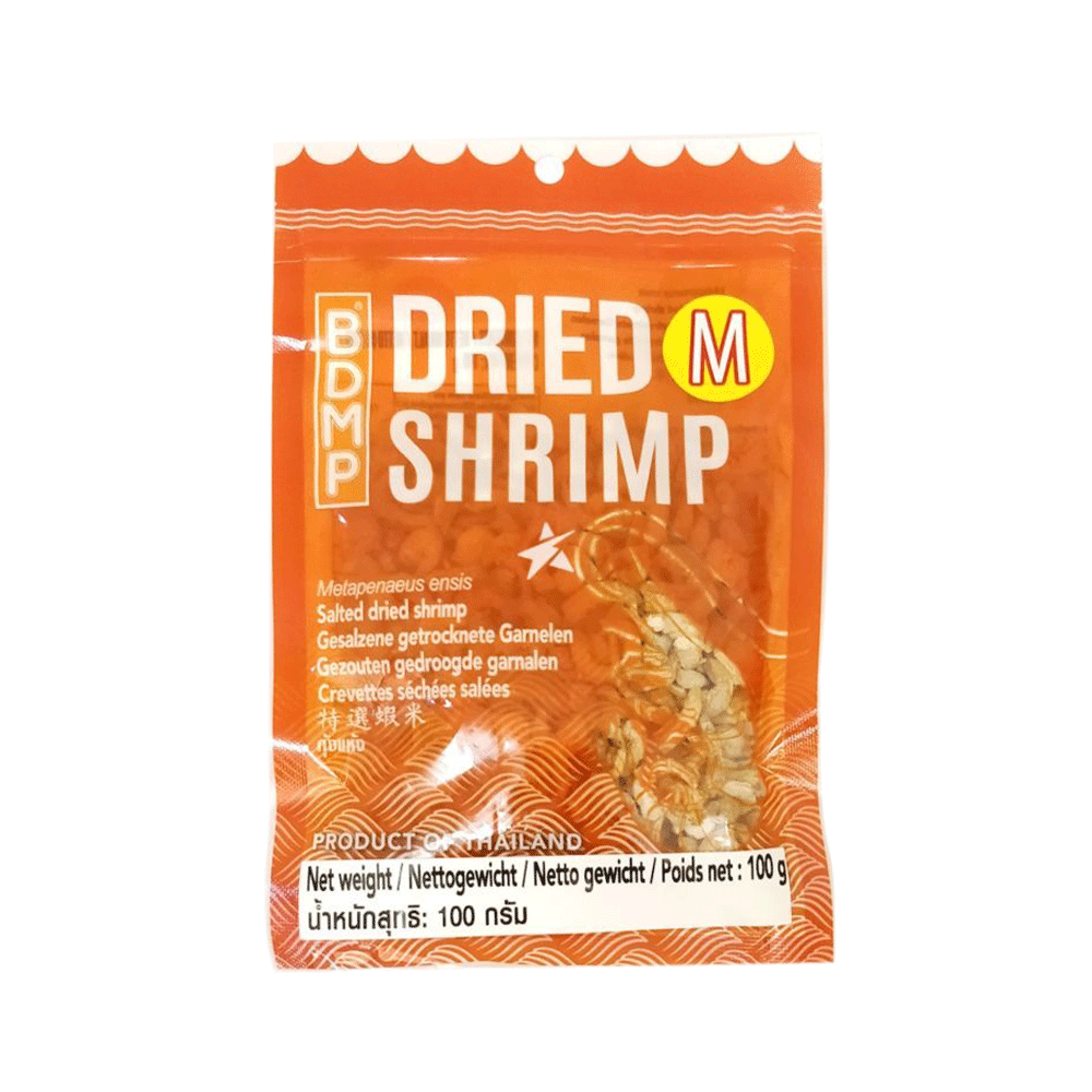 BDMP Dried Shrimp Size M 100g (Case 25)