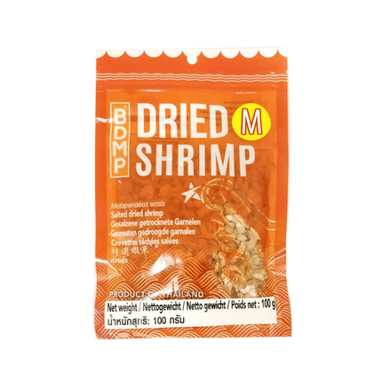 BDMP Dried Shrimp Size M 100g (Case 25)