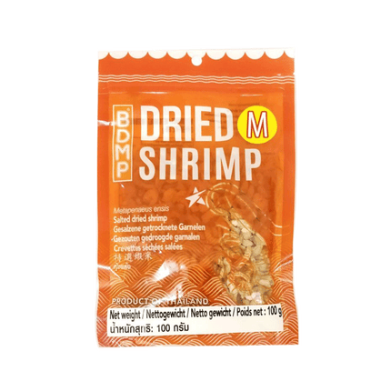 BDMP Dried Shrimp Size M 100g (Case 25)