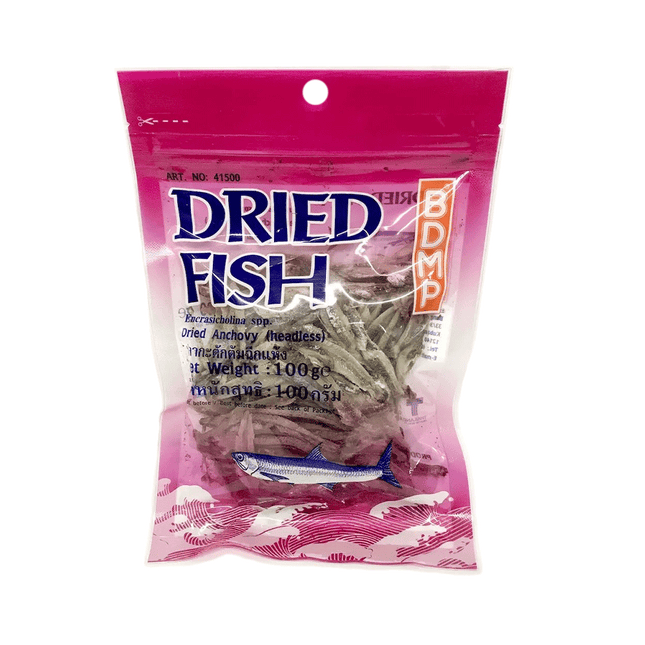 BDMP Dried Anchovy Headless 100g (Case 25)