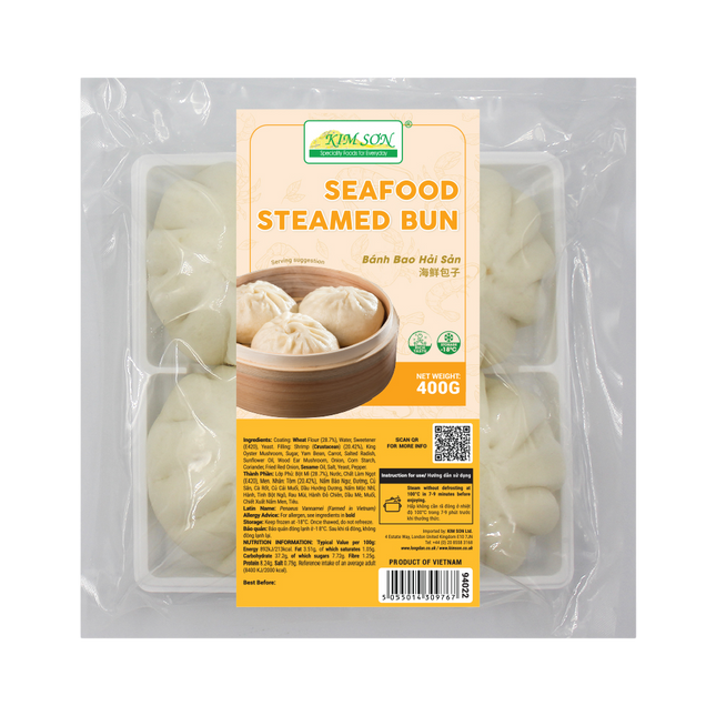 Kim Son Seafood Steamed Bun 400g (Case 20)