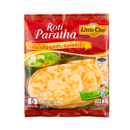 LITTLE CHEF Roti Paratha 300g (Case 24)