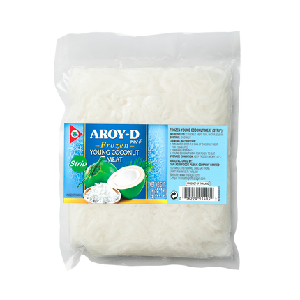 AROY-D Young Coconut Meat Strips 1kg (Case 12)