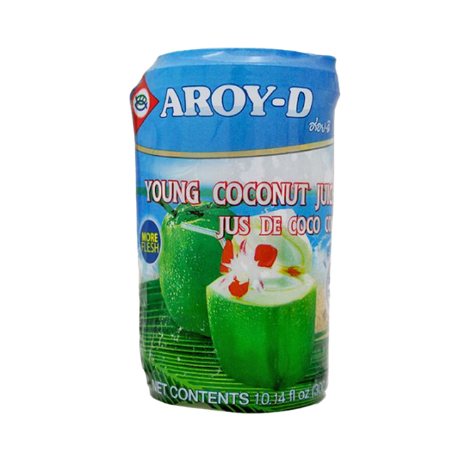 AROY-D Coconut Juice (cup) 300g (Case 24)