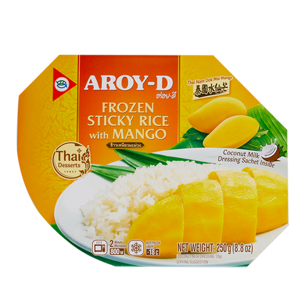 AROY-D Sticky Rice with Mango 250g (Case 12)