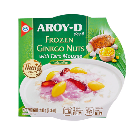 AROY-D Gingko Nuts with Taro Mousse 180g (Case 12)