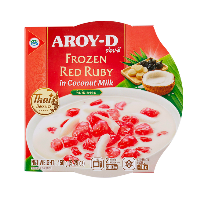 AROY-D Red Ruby in Coconut Milk 150g (Case 12)