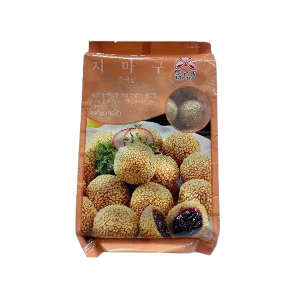 Shuangheyuan Frozen Red Bean Sesame Bolls 400g (Case 20)