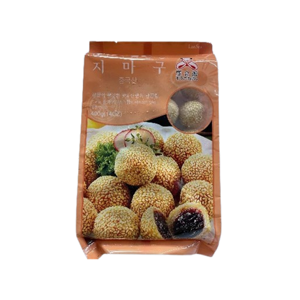 Shuangheyuan Frozen Red Bean Sesame Bolls 400g (Case 20)