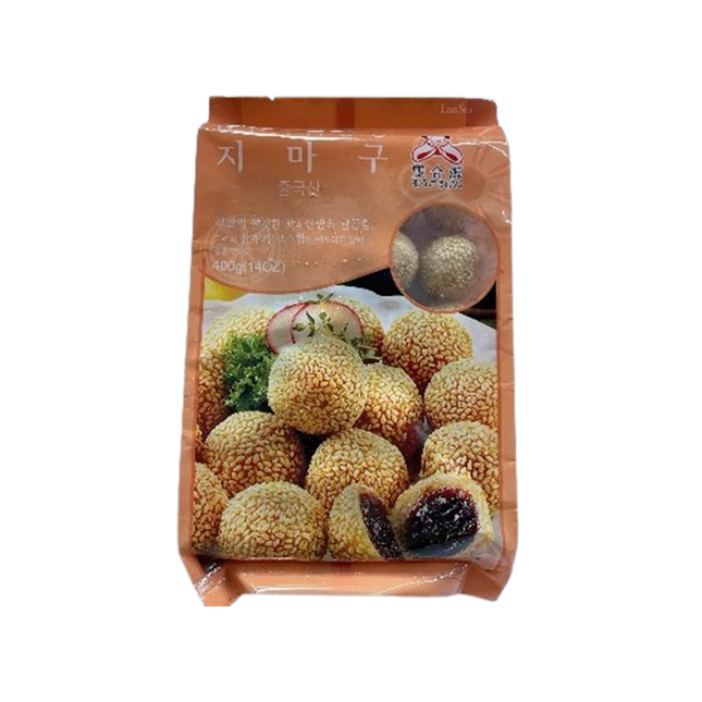 Shuangheyuan Frozen Red Bean Sesame Bolls 400g (Case 20)