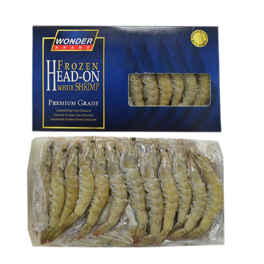 WONDER IQF HOSO Ecuadorian King Prawns 20/30 1kgnet (Frozen) (Case 10)