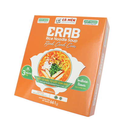CA MEN Crab Rice Noodle Soup 661g (Case 20)