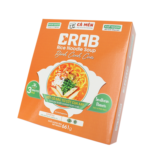 CA MEN Crab Rice Noodle Soup 661g (Case 20)