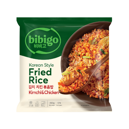 CJ BIBIGO Fried Rice Kimchi & Chicken 450g (Frozen) (Case 14)