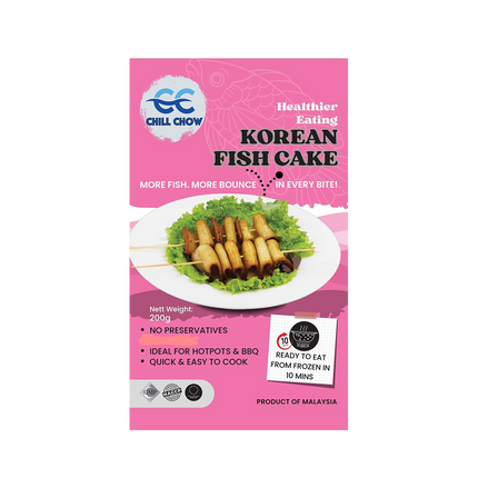 CHILL CHOW Korean Fish Cake 200g (Frozen) (Case 50)
