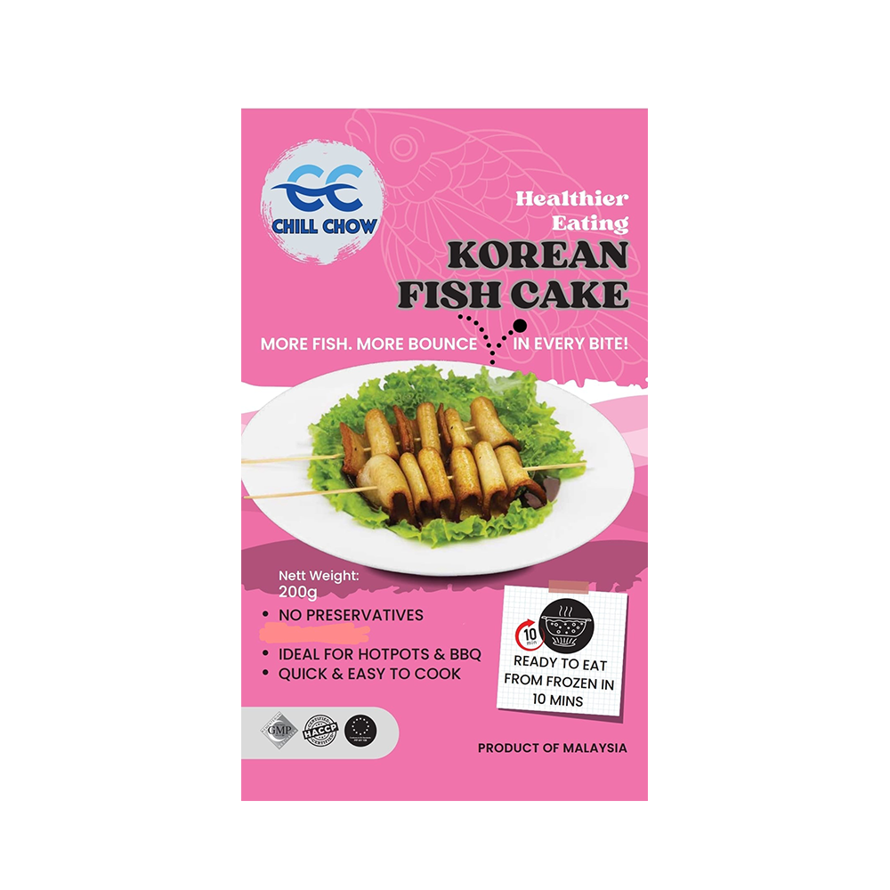 CHILL CHOW Korean Fish Cake 200g (Frozen) (Case 50)