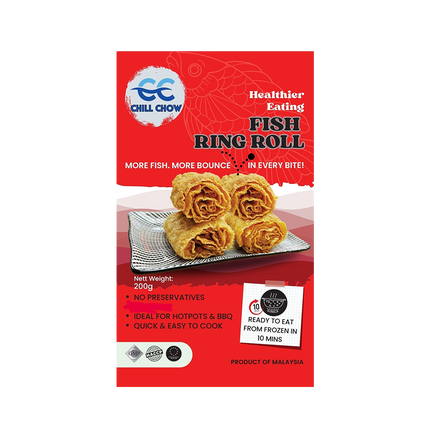 CHILL CHOW Fish Ring Roll 200g (Frozen) (Case 50)