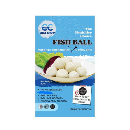 CHILL CHOW Fish Ball 200g (Frozen) (Case 50)