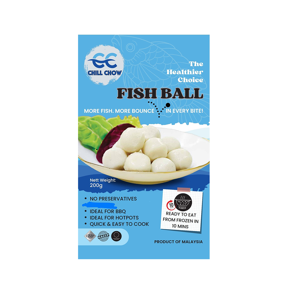 CHILL CHOW Fish Ball 200g (Frozen) (Case 50)