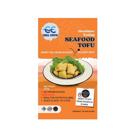 CHILL CHOW Seafood Tofu 200g (Frozen) (Case 50)