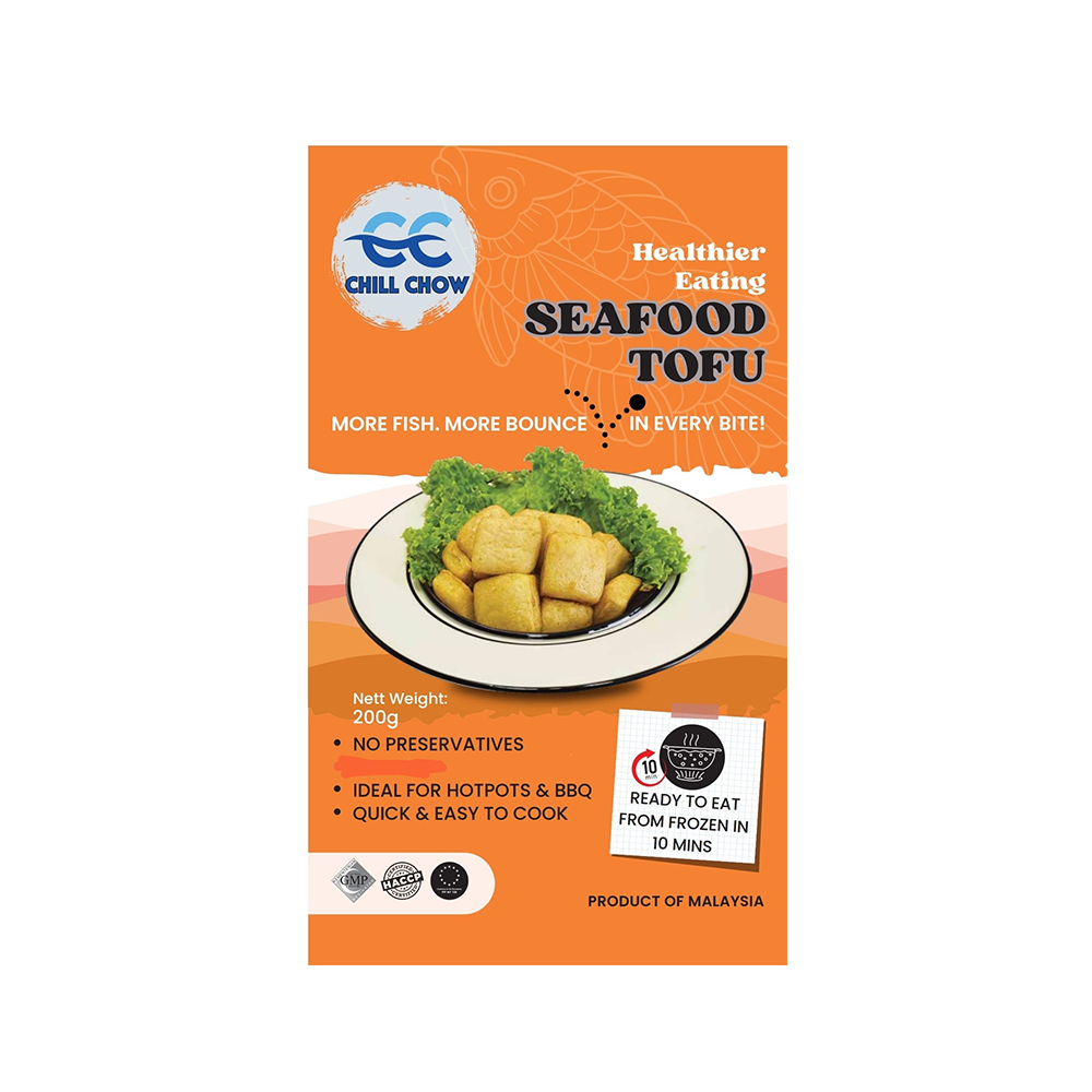 CHILL CHOW Seafood Tofu 200g (Frozen) (Case 50)