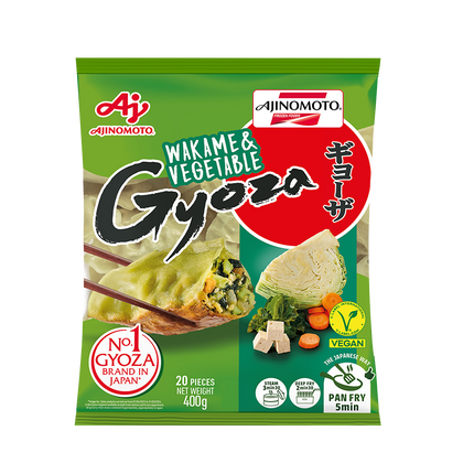 AJINOMOTO Wakame and Vegetable Gyoza 400g (Case 12)