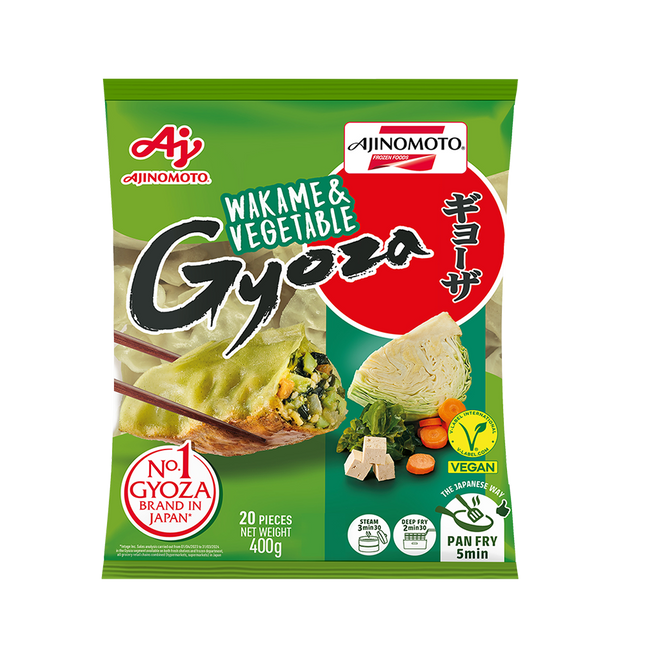 AJINOMOTO Wakame and Vegetable Gyoza 400g (Case 12)