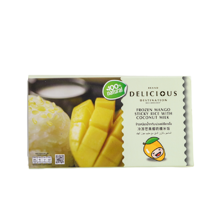 DELICIOUS Mango Sticky Rice with Coconut Milk 230g (Case 12)