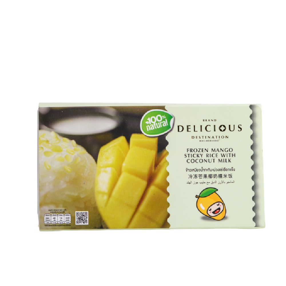 DELICIOUS Mango Sticky Rice with Coconut Milk 230g (Case 12)
