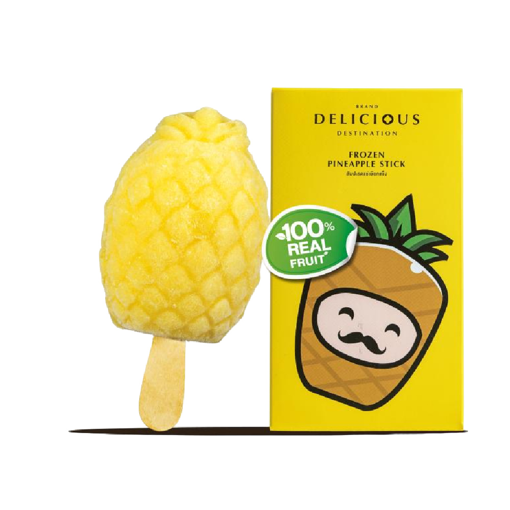 DELICIOUS Pineapple Stick 65g (Case 12)