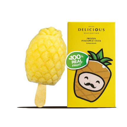 DELICIOUS Pineapple Stick 65g (Case 12)